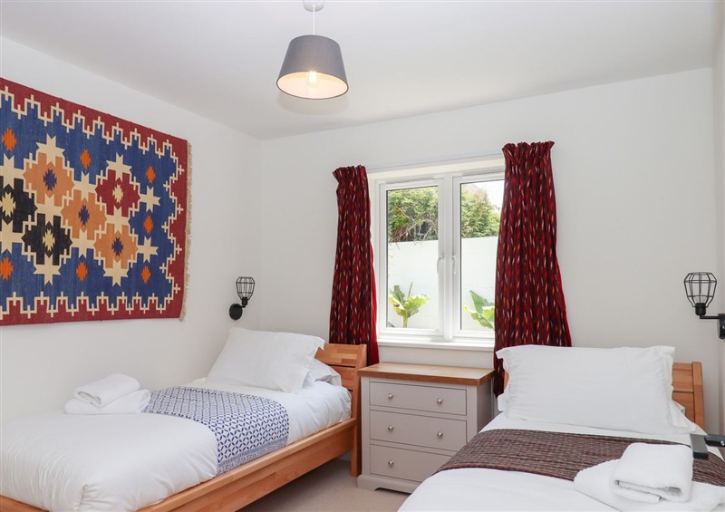 One of the 3 bedrooms at Clova, Brixham