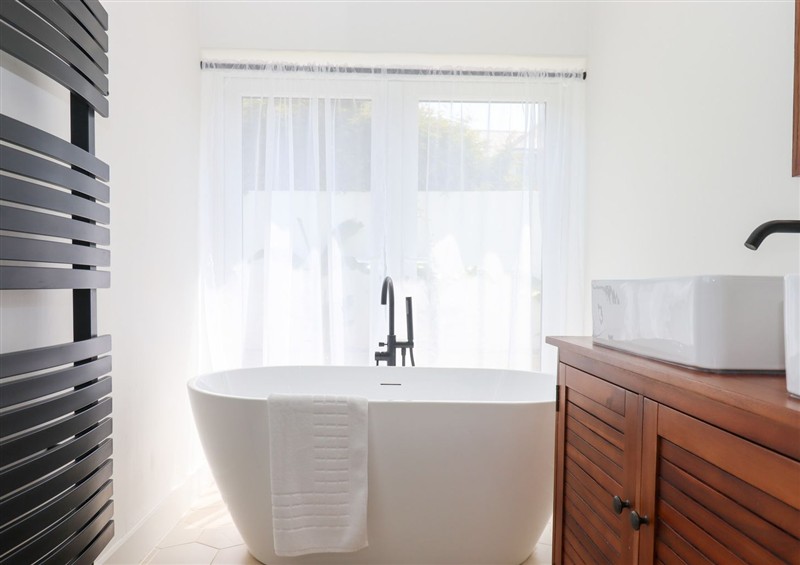 The bathroom at Clova, Brixham