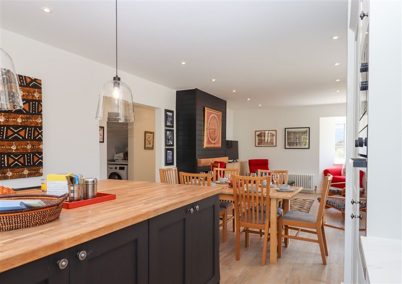 The kitchen at Clova, Brixham