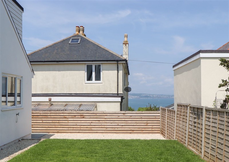 This is the garden at Clova, Brixham