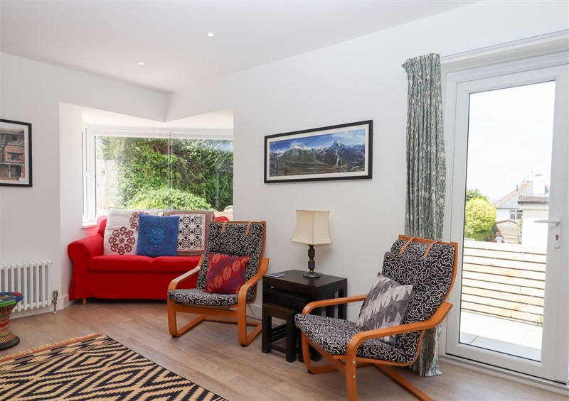 This is the living room at Clova, Brixham