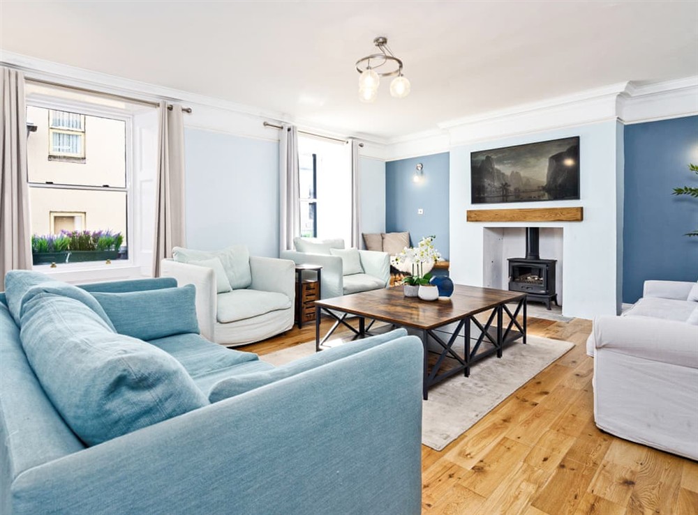 Living room at Clovelly House in Berwick Upon Tweed, Northumberland