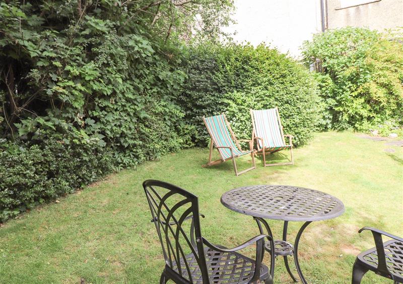 Enjoy the garden at Clover Cottage, Ambleside