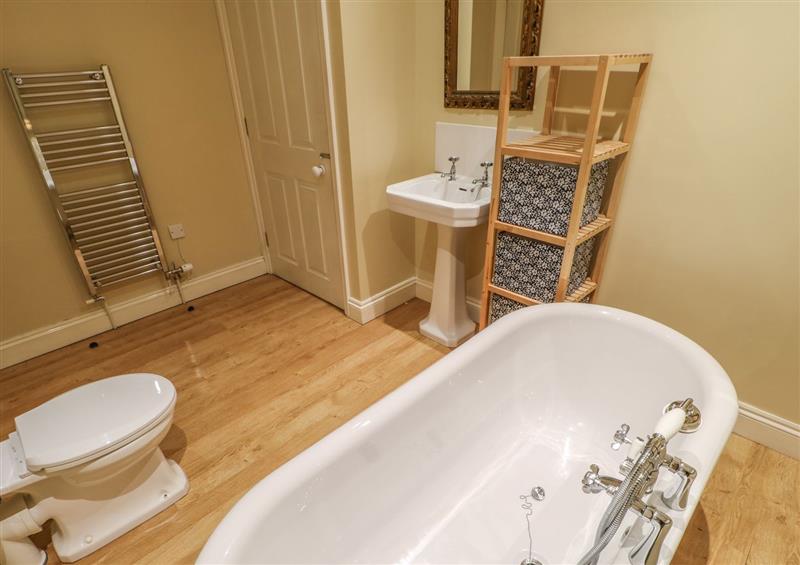 This is the bathroom at Clover Cottage, Kirkby Stephen
