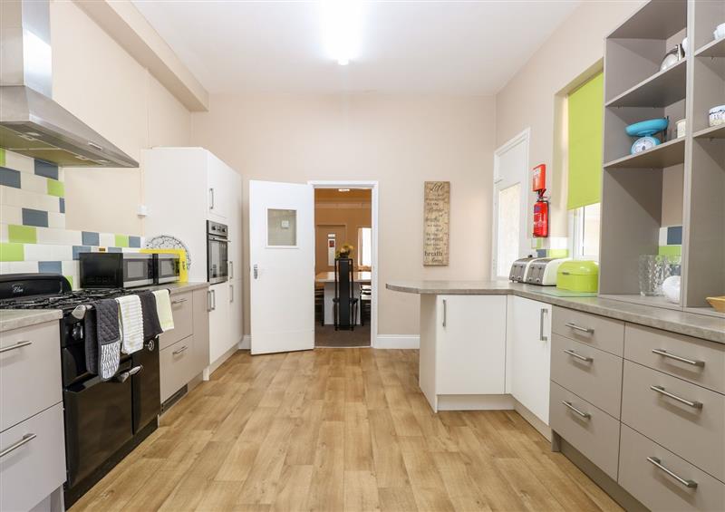 This is the kitchen at Clover Court, Great Yarmouth