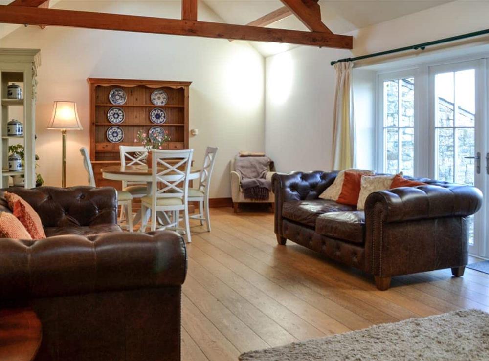 Living room/dining room at Clover Hill Farm in Halton Lea Gate, near Brampton, Northumberland