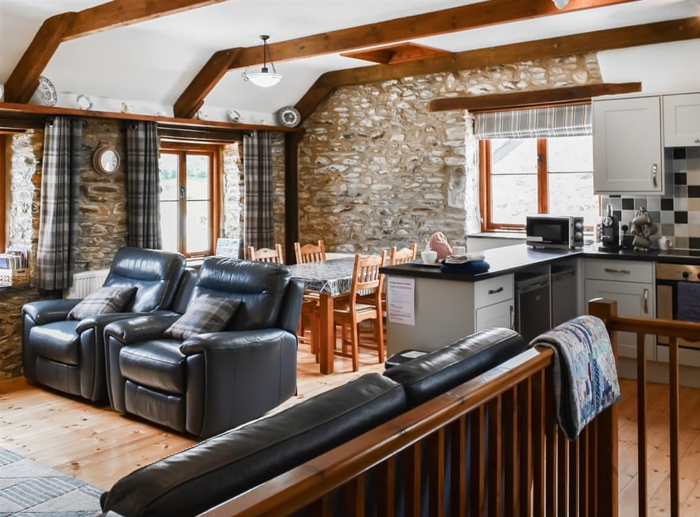 Open plan living space (photo 3) at Clover in St Breock, Cornwall