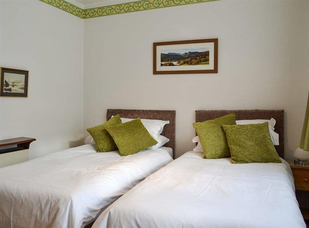Twin bedroom at Cloverley in Bowness-on-Windermere, Cumbria