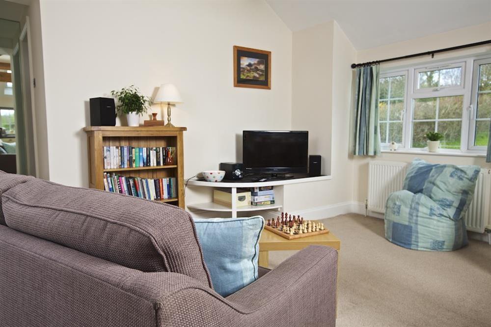 Sitting area with double sofa and lovely views at Cloverwell in , Nr Kingsbridge