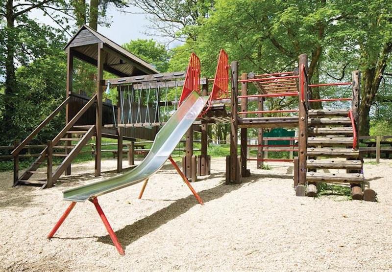 Children’s play area at Clowance Estate and Country Club in Camborne, Cornwall