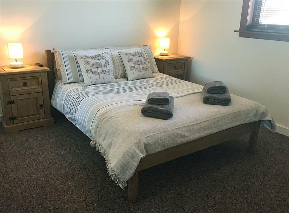 Comfy double bedroom at Cluaran Cottage in Tain, Ross-Shire