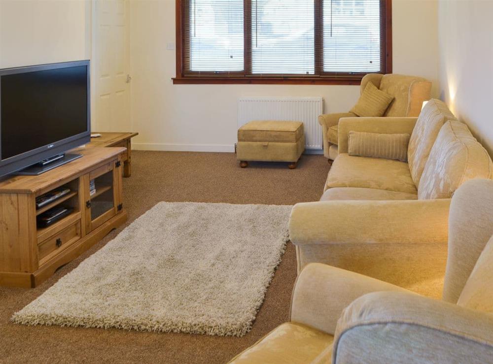 Comfy living area at Cluaran Cottage in Tain, Ross-Shire