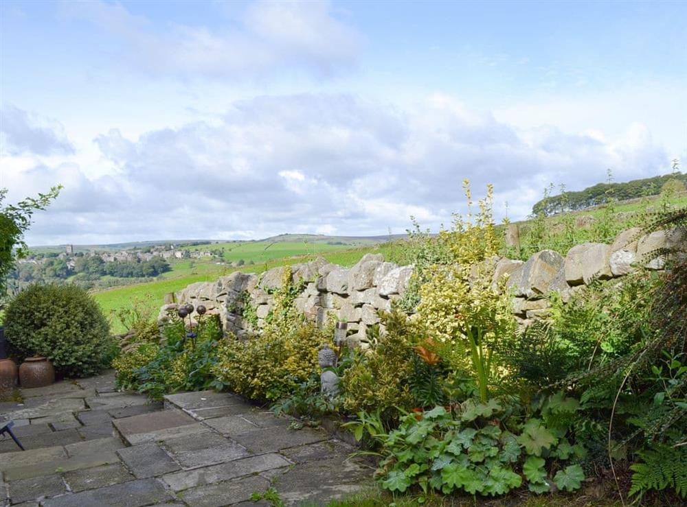 Lovely view from the holiday home at Club Houses in Old Town, near Hebden Bridge, West Yorkshire