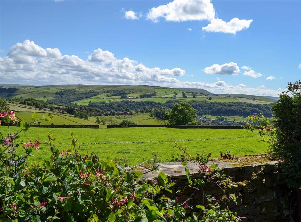 View at Club Houses in Old Town, near Hebden Bridge, West Yorkshire