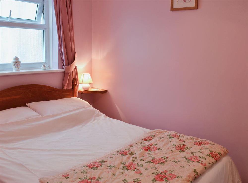 Double bedroom at Clumber Cottage in Beadnell, near Seahouses, Northumberland