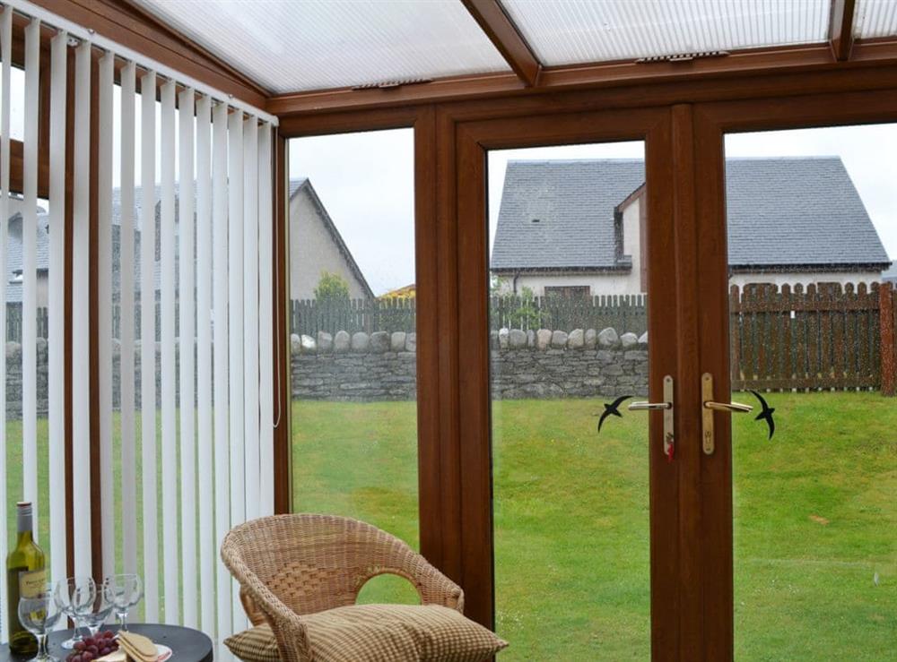 Conservatory at Clunnie Mor in Aviemore, Inverness-Shire