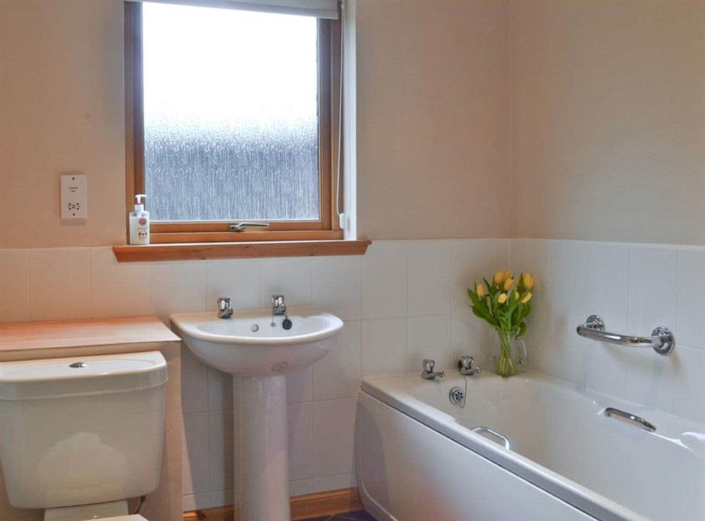 Bathroom at Clunymhore in Nethy Bridge, Inverness-Shire
