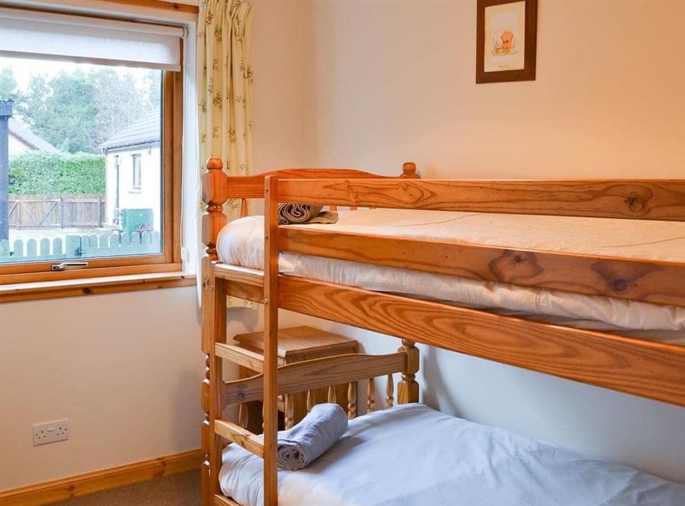 Children’s bunk bedroom at Clunymhore in Nethy Bridge, Inverness-Shire