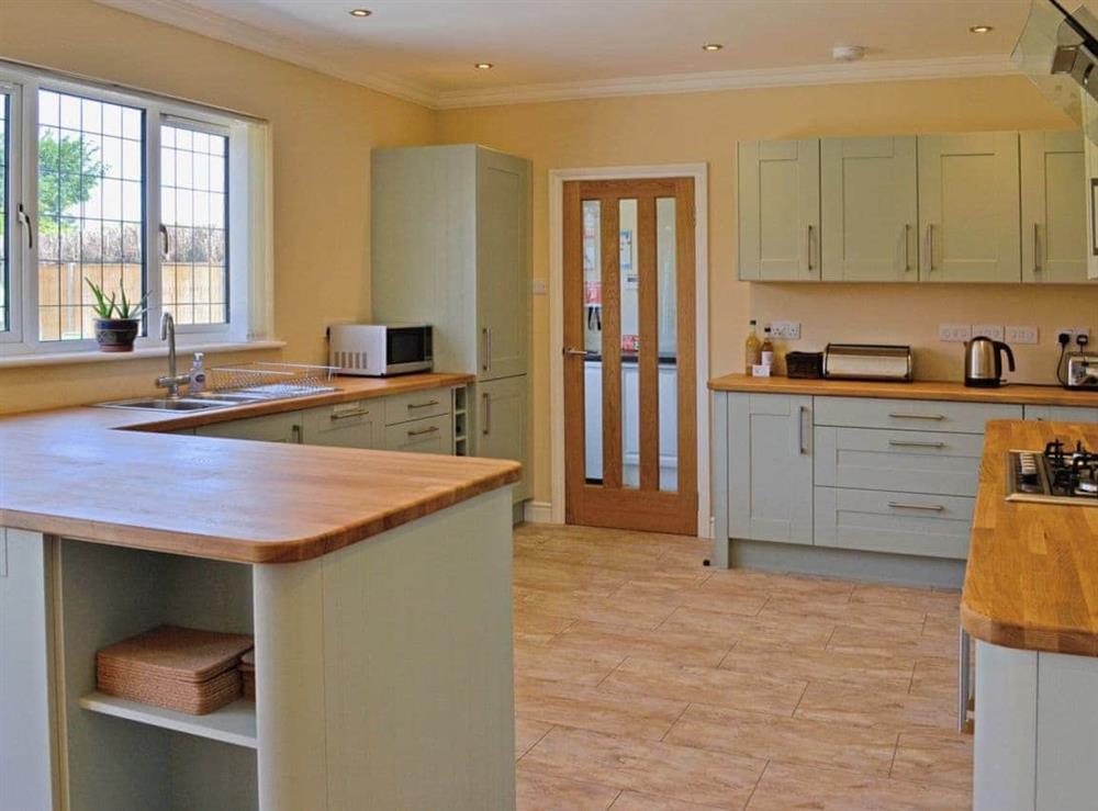 Kitchen at Clydesdale in North Somercotes, near Louth, Lincolnshire