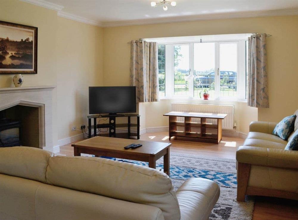 Living room at Clydesdale in North Somercotes, near Louth, Lincolnshire