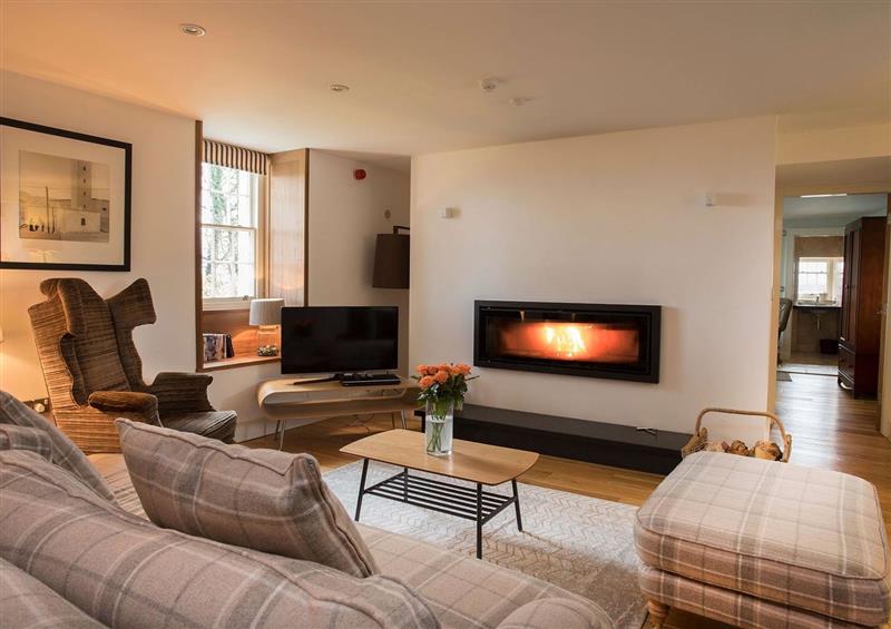 Enjoy the living room at Clynnog House, Dwyran near Newborough