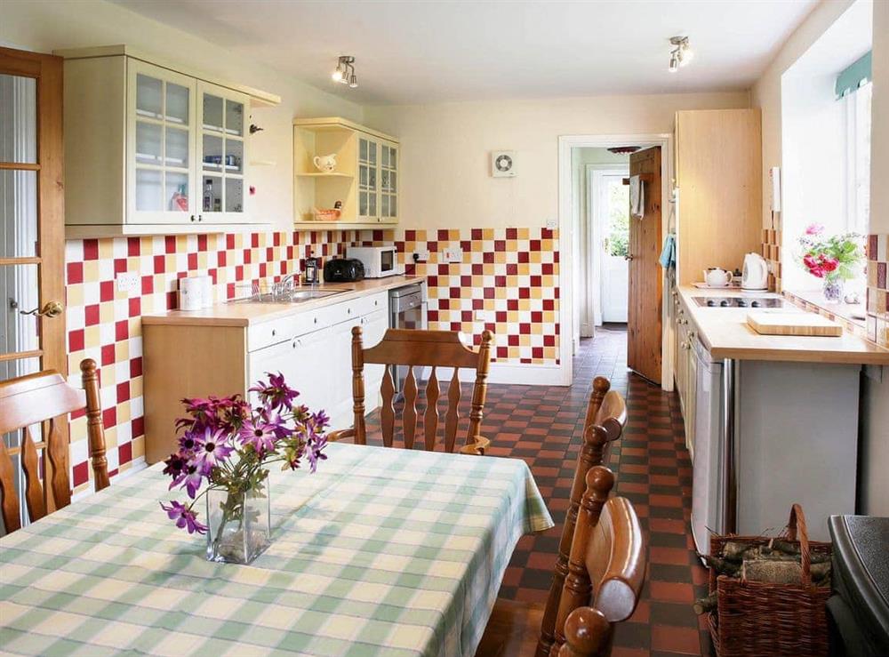 Delightful kitchen/ diner at Coach House in Abbey Dore, near Ewyas Harold, Herefordshire