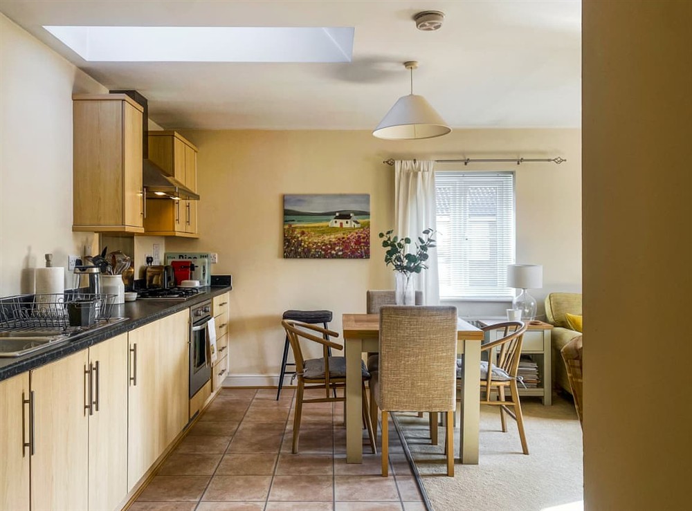 Kitchen/diner at Coach House Apartment in Bournemouth, Dorset
