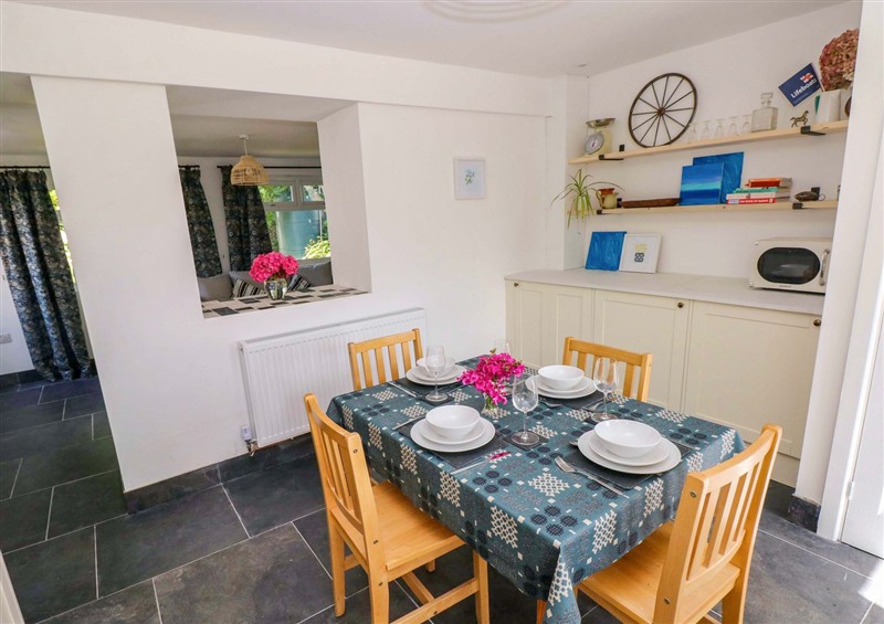 The dining room at Coach House Cottage, Broad Haven