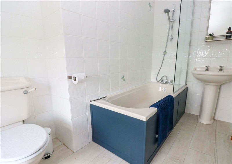 This is the bathroom at Coach House Cottage, Broad Haven