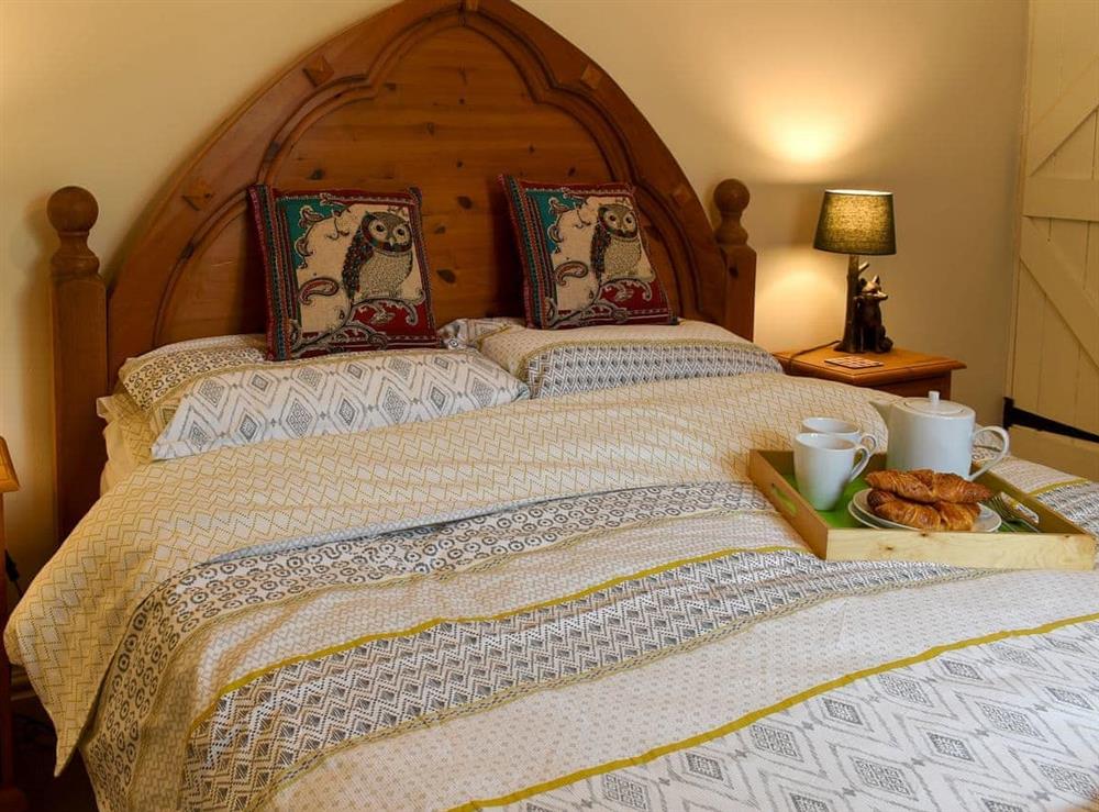 Comfortable double bedroom at Coach House Cottage in Buckden, North Yorkshire