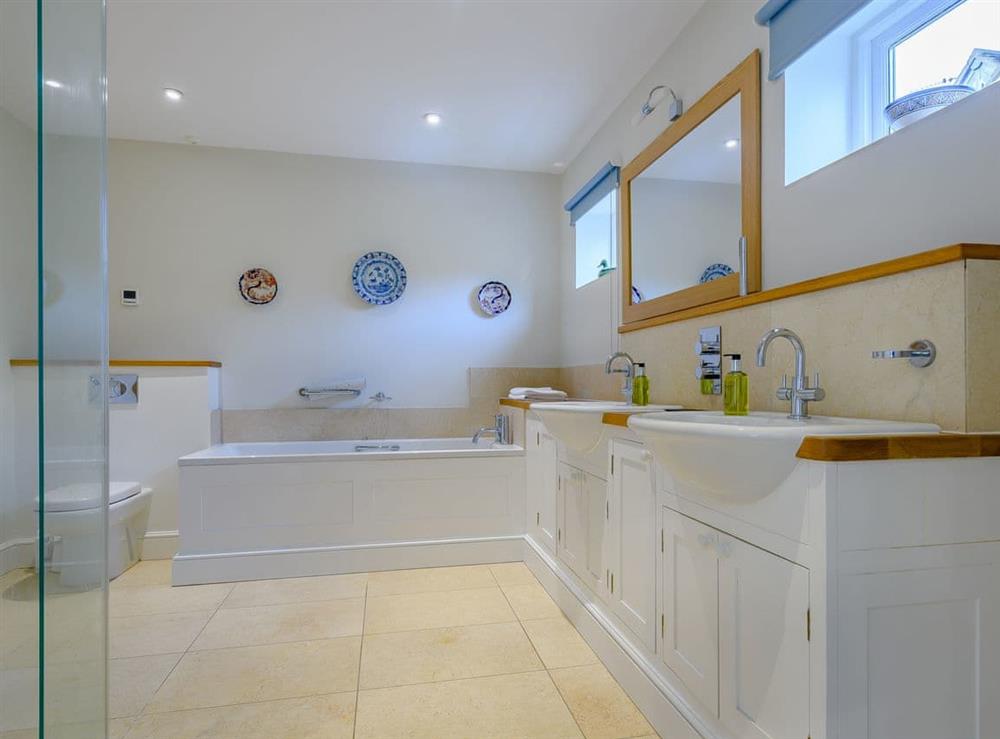 Bathroom at Coach House Cottage in Wotton-under-Edge , Gloucestershire
