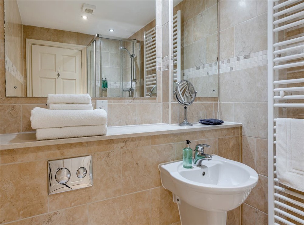 Bathroom at Coach House in Doxford, near Embleton, Northumberland