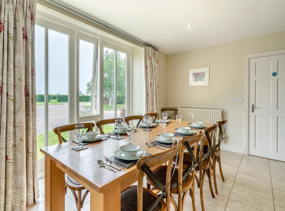 Kitchen/diner at Coach House in Doxford, near Embleton, Northumberland