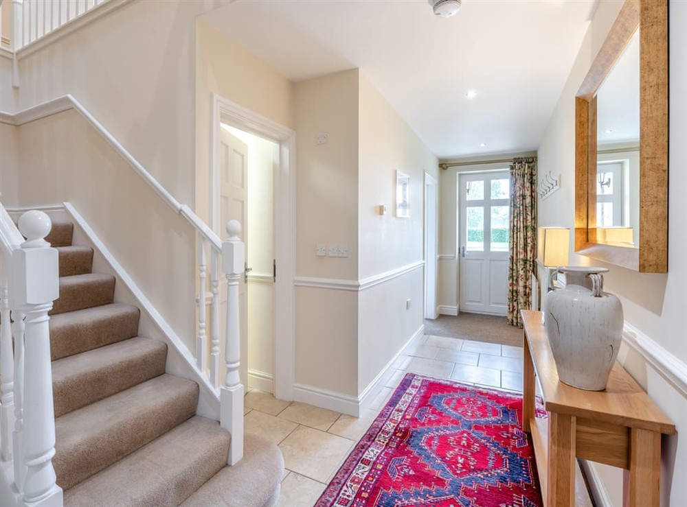 Stairs at Coach House in Doxford, near Embleton, Northumberland