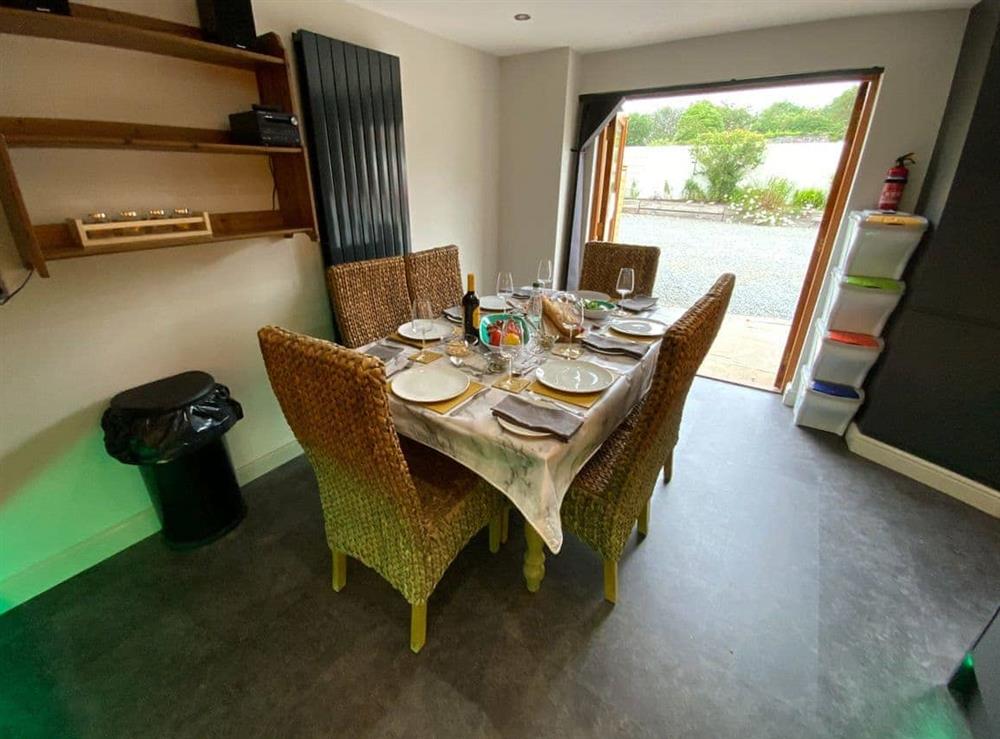 Dining Area at Coach House in Honeyborough, Dyfed