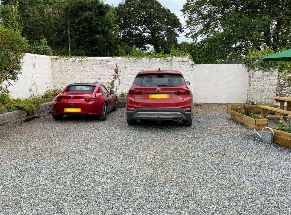 Parking at Coach House in Honeyborough, Dyfed