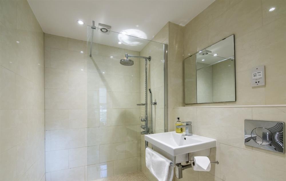 Vapour shower room, basin and wc at Coach House (Kent), Nr Sevenoaks