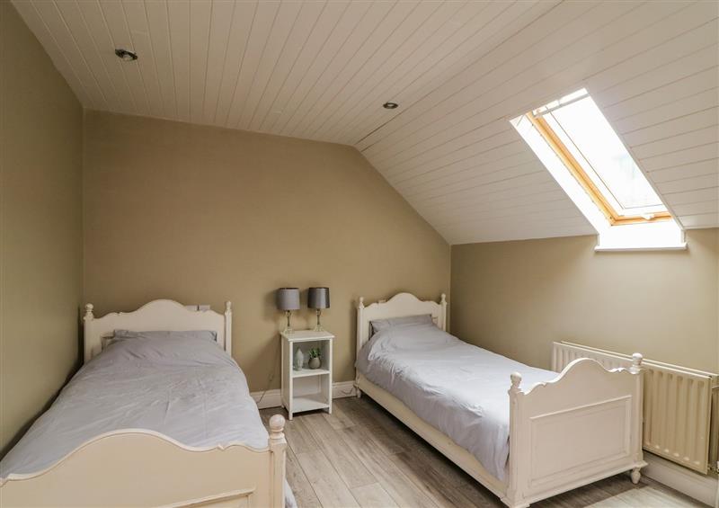 One of the bedrooms at Coach House, Kilbeg near Borris-In-Ossory