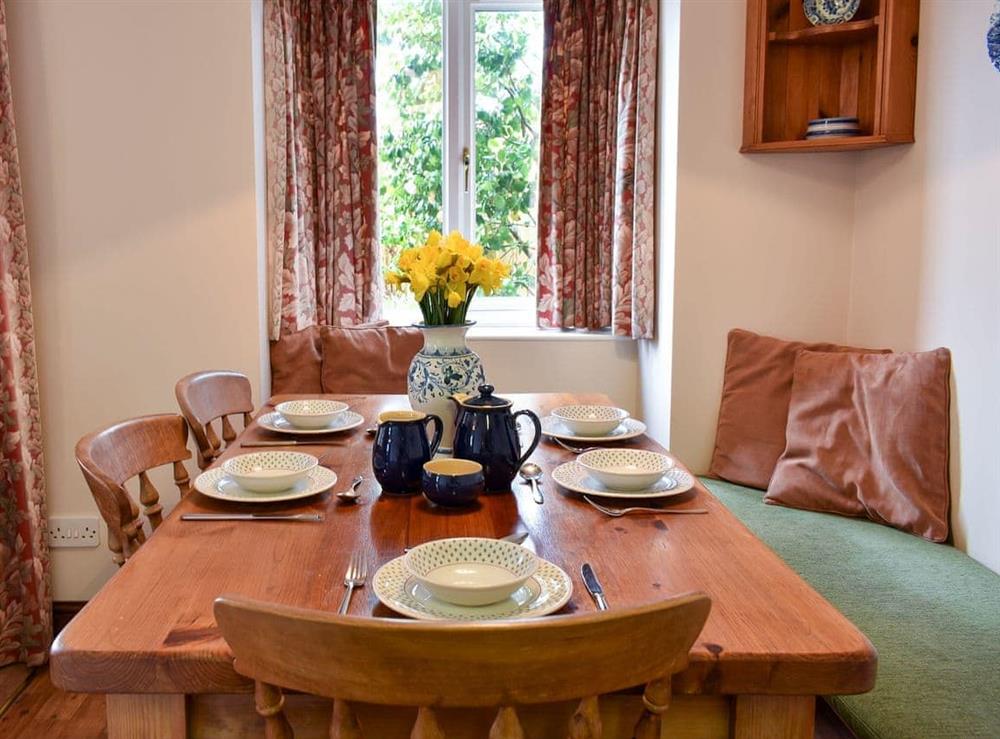 Spacious dining area at Coach House in Loddiswell, Nr Kingsbridge, South Devon., Great Britain
