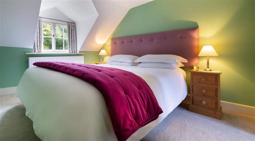 The double bedroom at Coach House Loft in Wisbech, Cambridgeshire