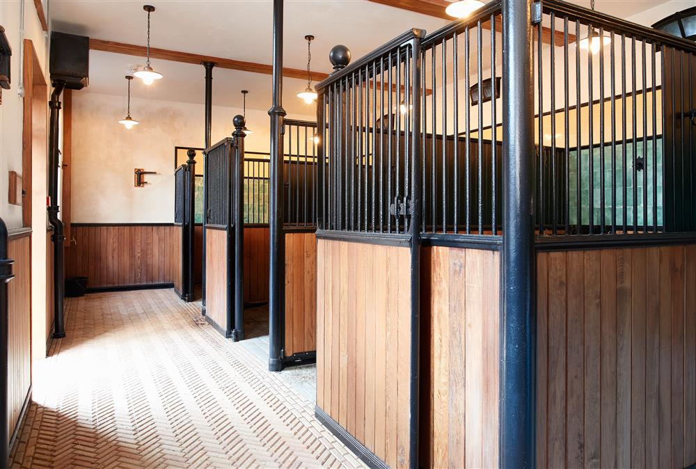 State of the art stables at Netherby Hall at Coach House, Netherby Hall, Longtown