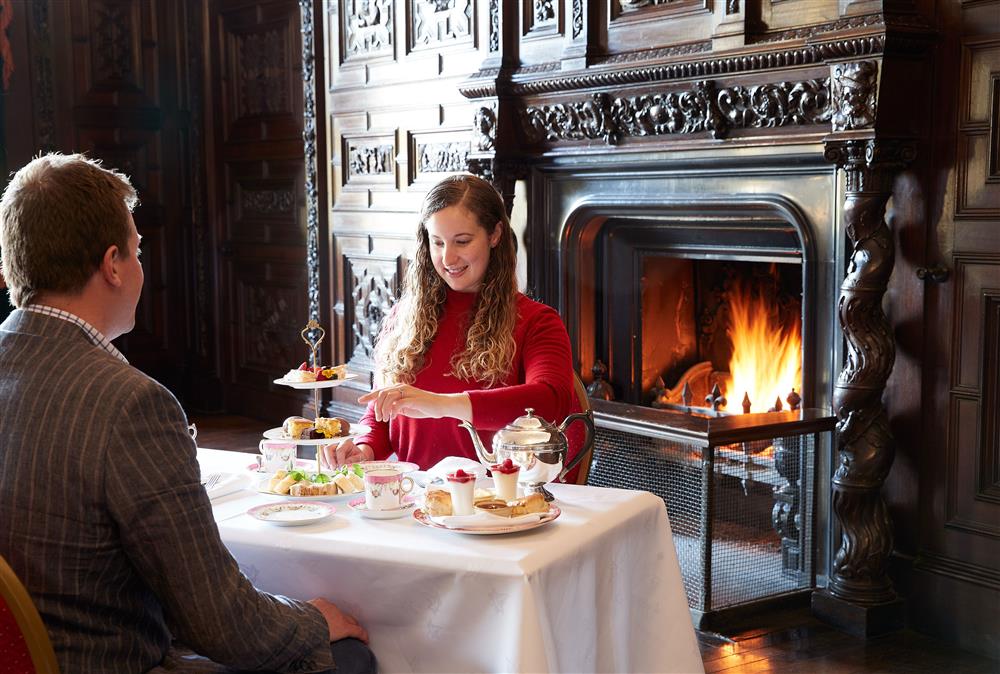 Treat yourself to a sumptuous afternoon tea after exploring the grounds at Coach House, Netherby Hall, Longtown