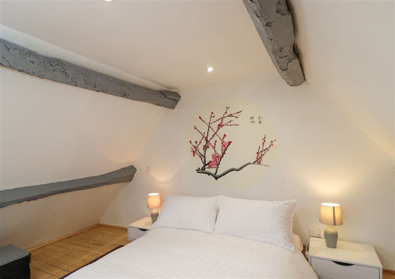 This is the bedroom at Coach House, Royal Wootton Bassett