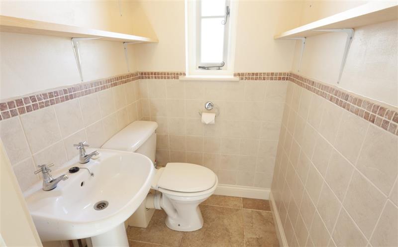 Bathroom at Coach House View, Porlock Weir