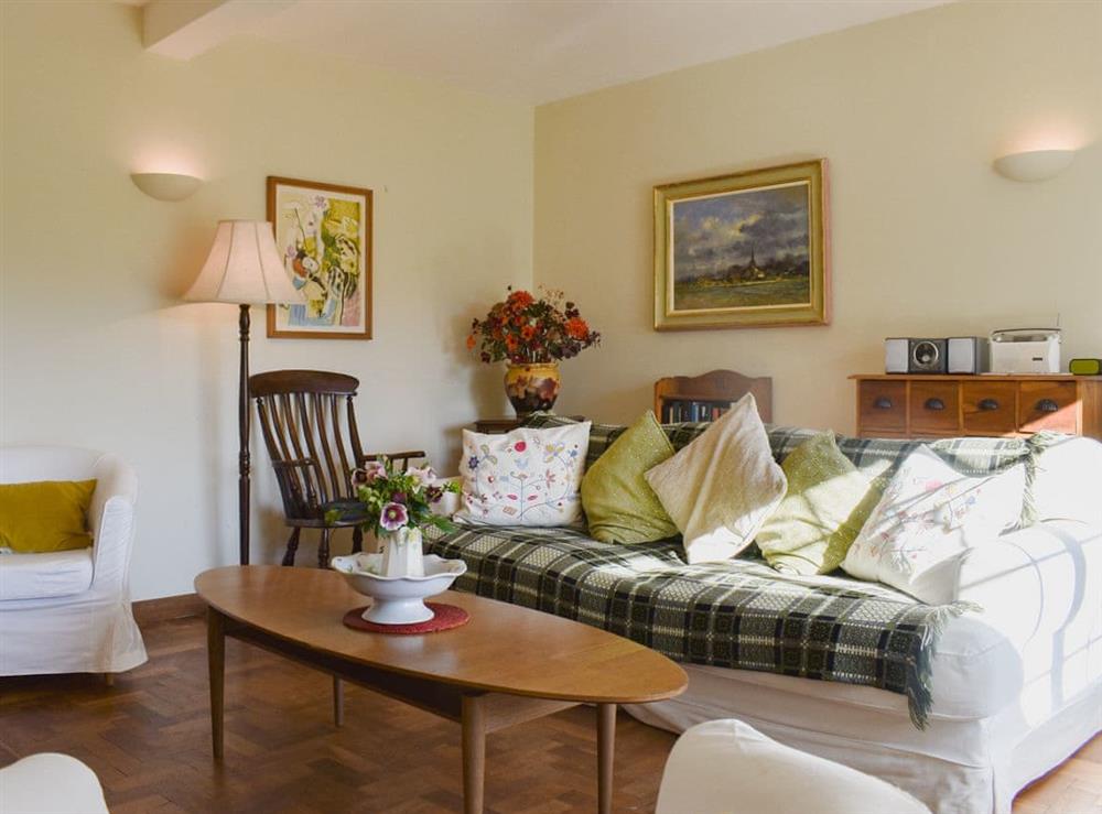 Living room at Coachmans Close in Milverton, near Taunton, Somerset