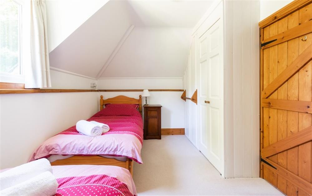 Twin room  at Coachmans Cottage in St Kew