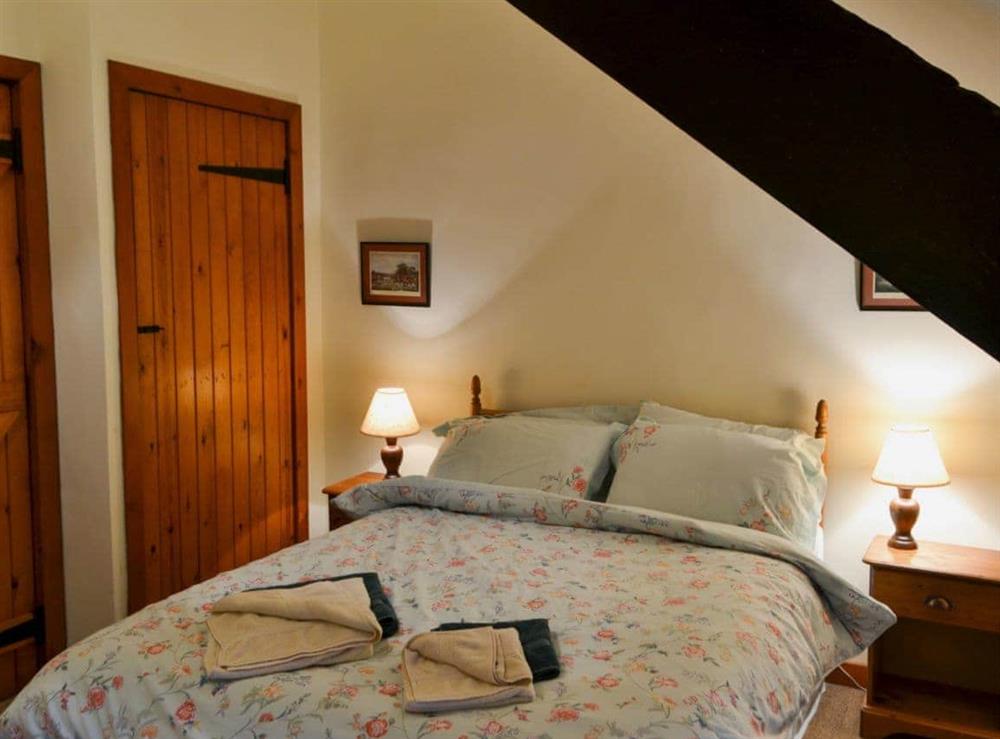 Double bedroom at Coachman’s Cottage in Wark, near Hexham, Northumberland