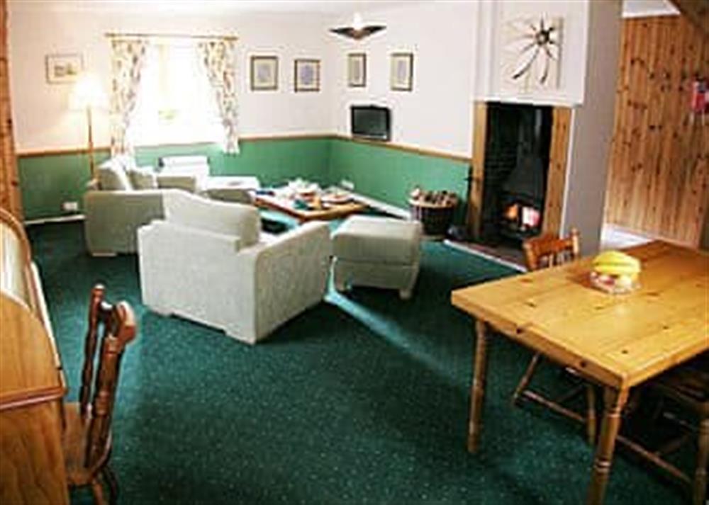 Open plan living/dining room/kitchen at Coachman’s Cottage in Wheddon Cross, Exmoor, Somerset
