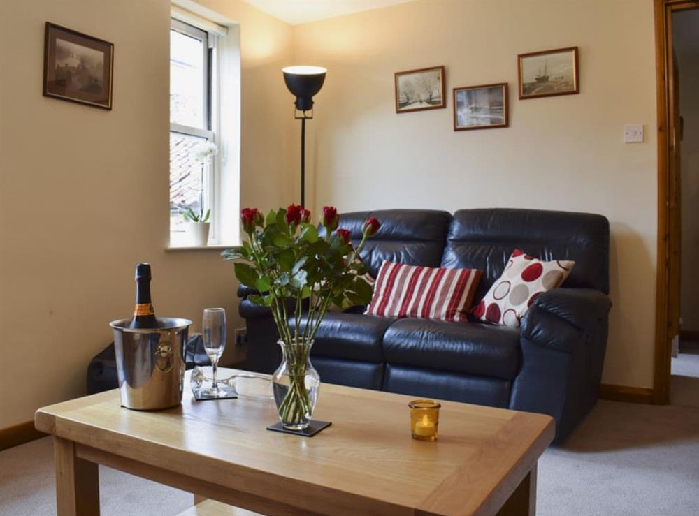 Cosy living room at Coachmans House in Whitby, Yorkshire, North Yorkshire