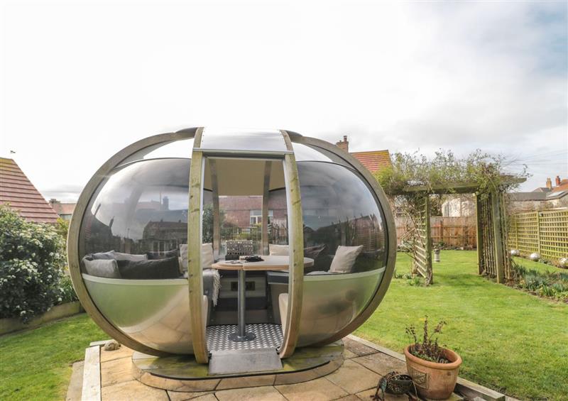 Enjoy the garden at Coast Cottage, Bamburgh